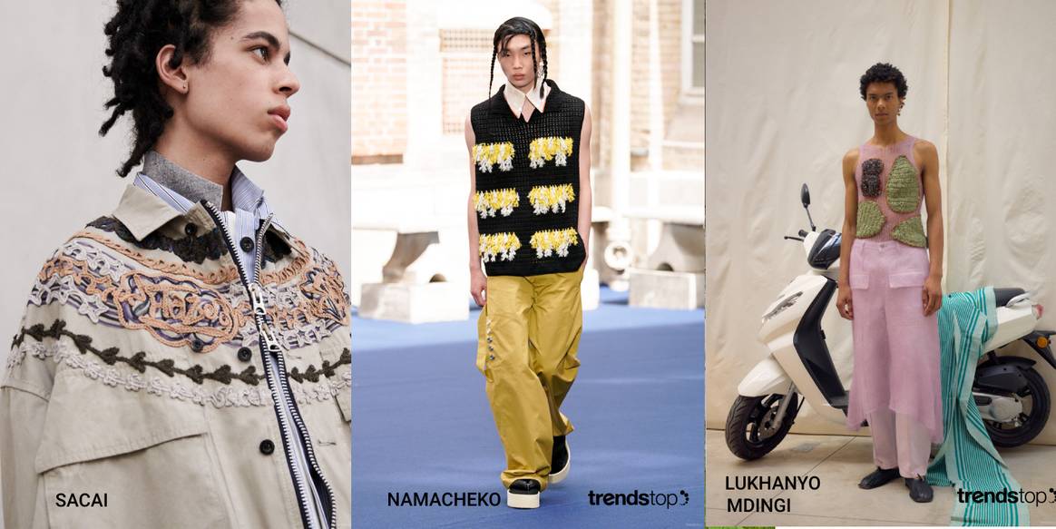 Materialtrends der Herrenmode Frühjahr/Sommer 2023