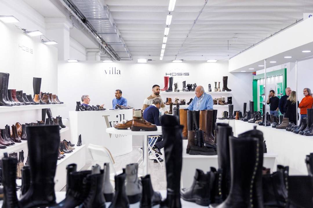 Expo Riva Schuh & Garda Bags durante su 100ª edición de enero de 2024.