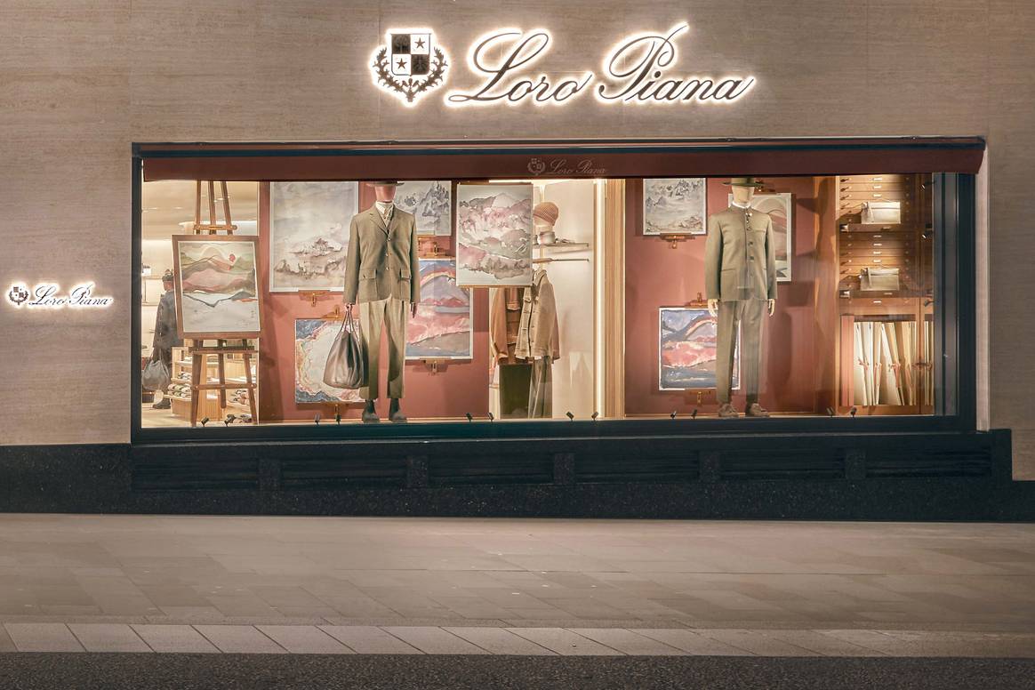 Loro Piana, New Bond Street store in London