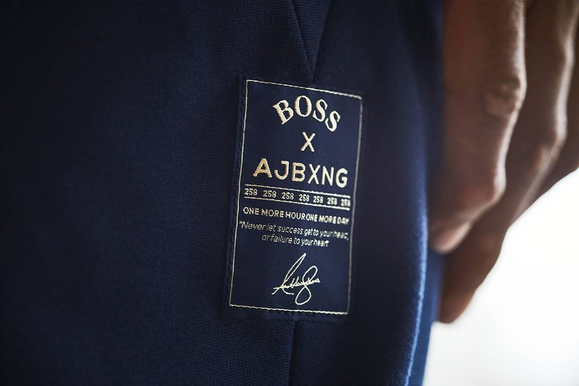 Anthony Joshua collaborates with Boss