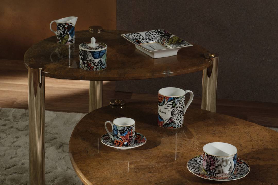 La collezione tableware Mariposa
