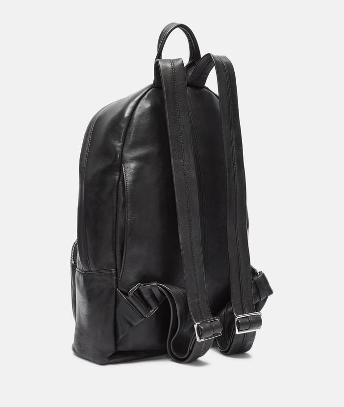 Großer Rucksack aus Schafsleder - blau | liebeskind berlin