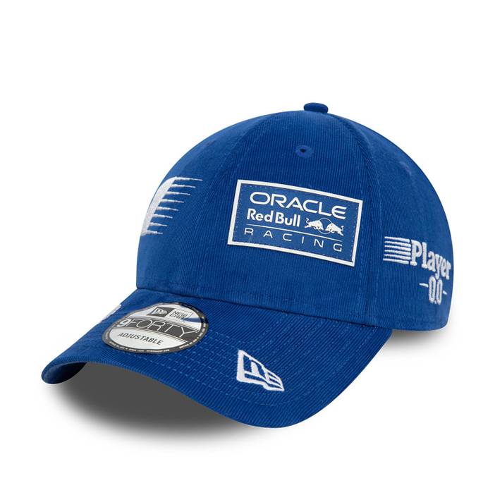 Max Verstappen Red Bull Racing Motorsports Bright Blue 9FORTY Adjustable Cap newera adult unisex Blue newera adult unisex Blue newera adult unisex Blu | new era