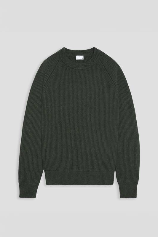 The Heavy Wool Sweater Brown | ASKET