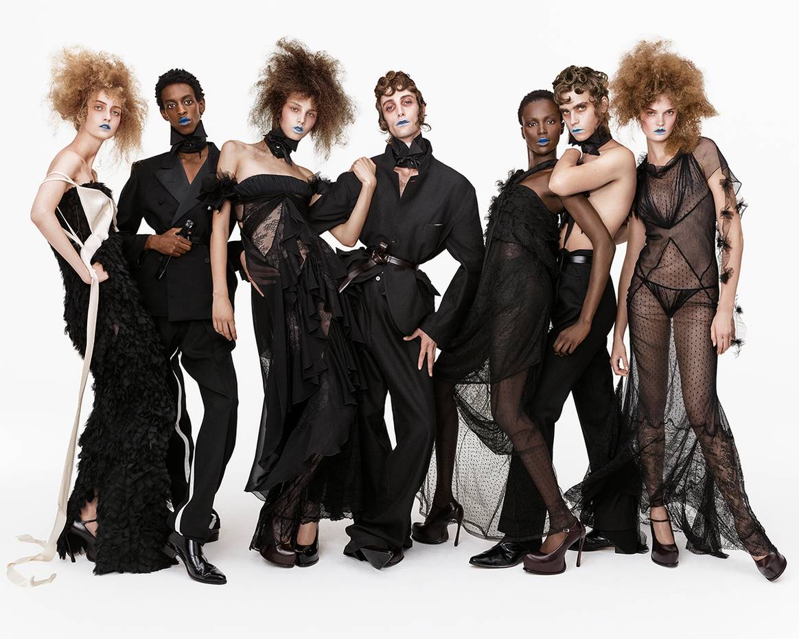 Image de campagne de la collection Re{form} Zara Vol. 1, diseñada por John Galliano para Zara.