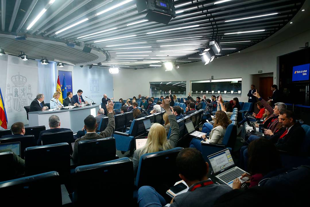 Rueda de prensa posterior el Consejo de Ministros del martes 10 de diciembre de 2024.