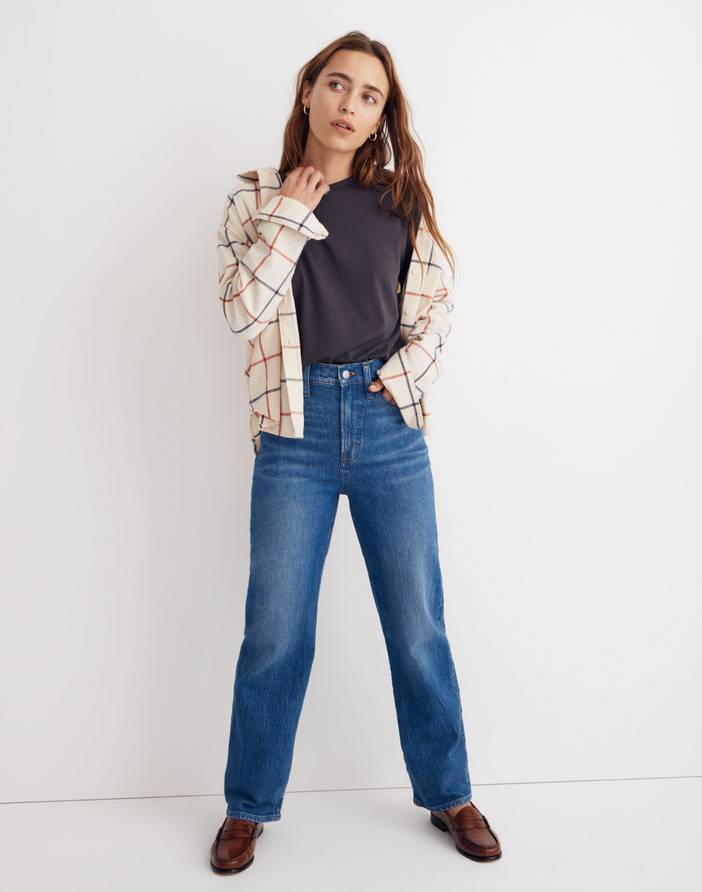 Supima® Cotton Essential Long-Sleeve Tee | Madewell