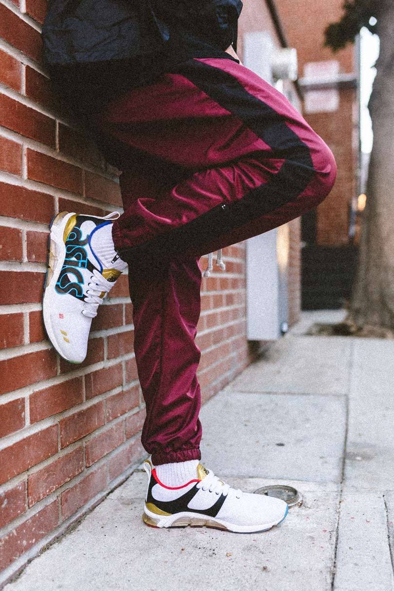 Sneakers Asics par la Pensole Footwear Design Academy pour Foot Locker