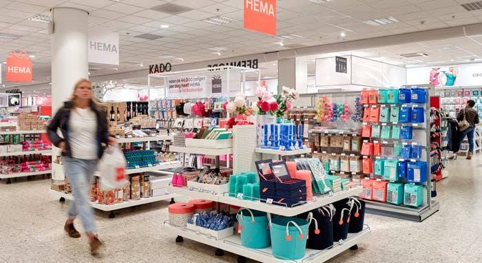 Grootschalige metamorfose van Hema in Nederland