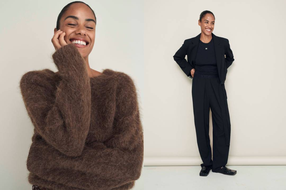 Wool sweater and tailoring