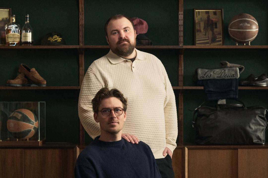 Les Deux LD Co-Founder Andreas von der Heide (seated) & CEO Kristoffer Haapanen
