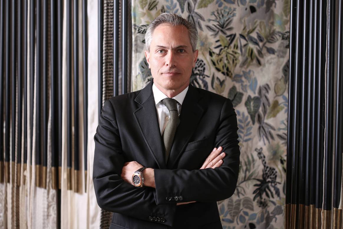 Stefano Bernasconi, ceo di Clerici Tessuto