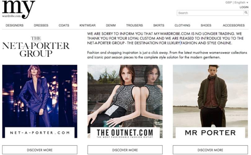 Net-a-Porter koopt My-Wardrobe.com