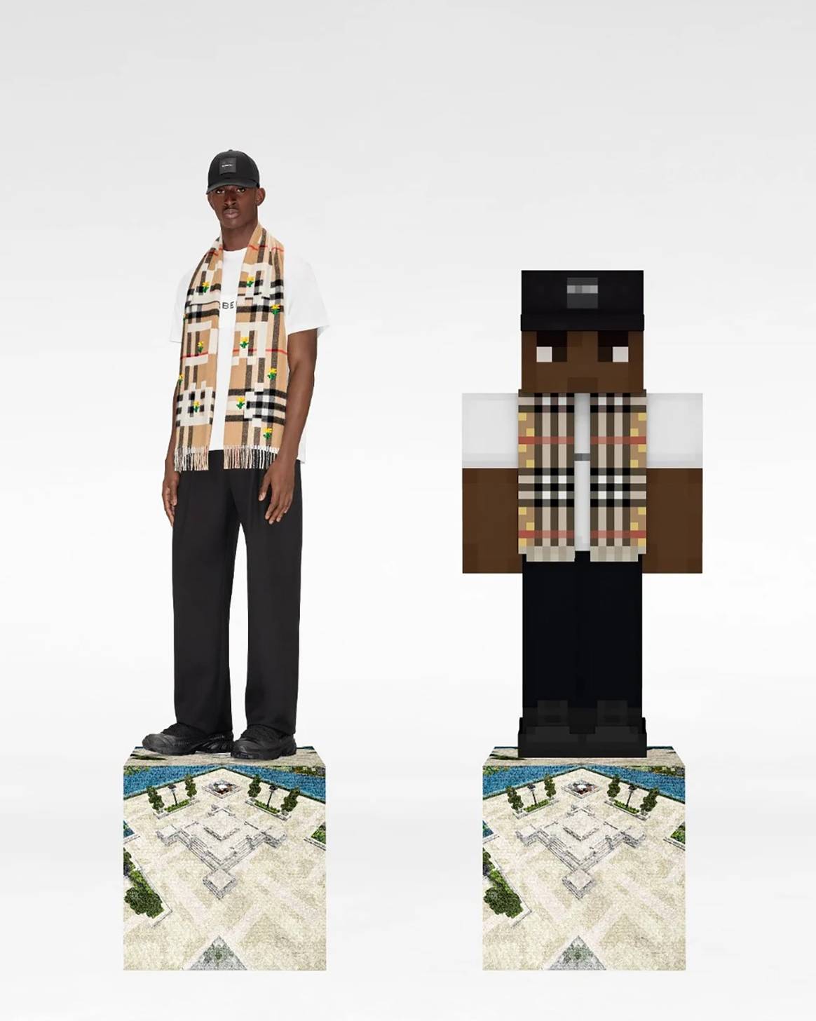 Photo Credits: Burberry + Minecraft.