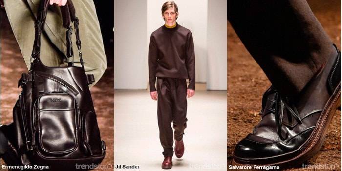 Tendenze colore moda uomo per l'autunno inverno 2016-17