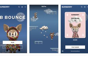 Burberry lancia il suo primo gioco online: 'B Bounce'