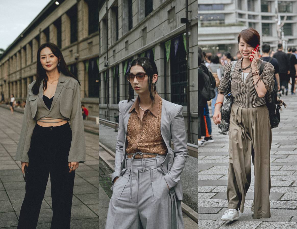 Taipei Fashion Week street style.