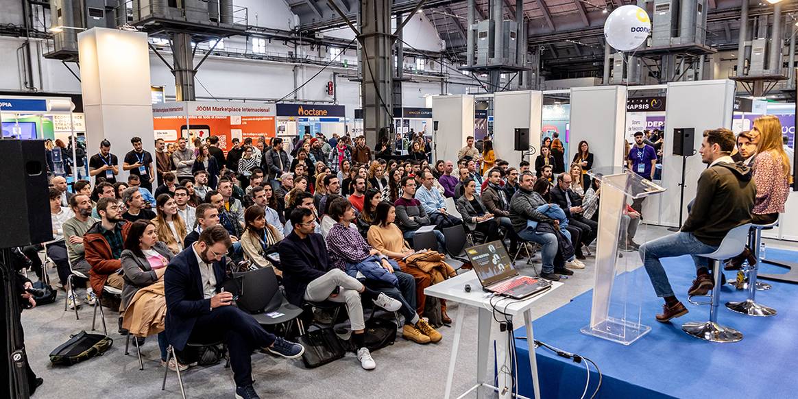 El recinto ferial de Montjuïc durante la edición de E-Show Barcelona de marzo de 2023.