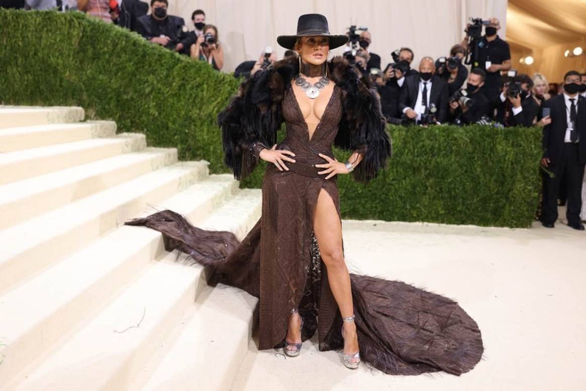 Chance the Rapper & Jennifer Lopez in Ralph Lauren, courtesy of the brand