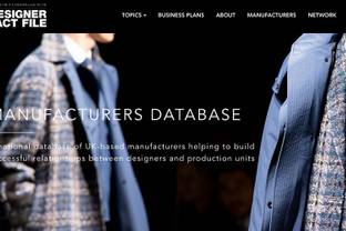 British Fashion Council launches high-end manufacturers database