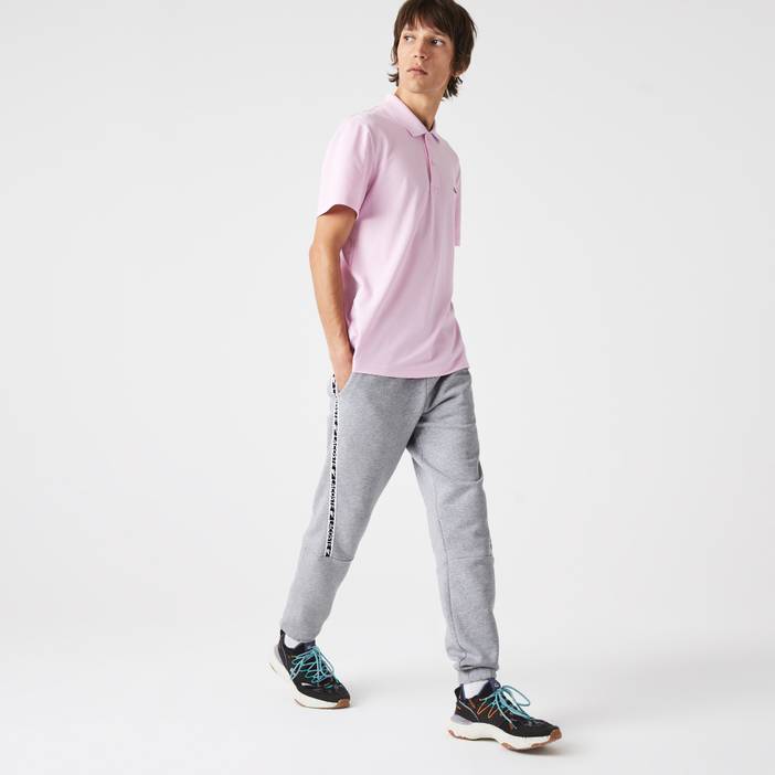 Herren Lacoste trainingshose mit bedruckten Streifen | Lacoste