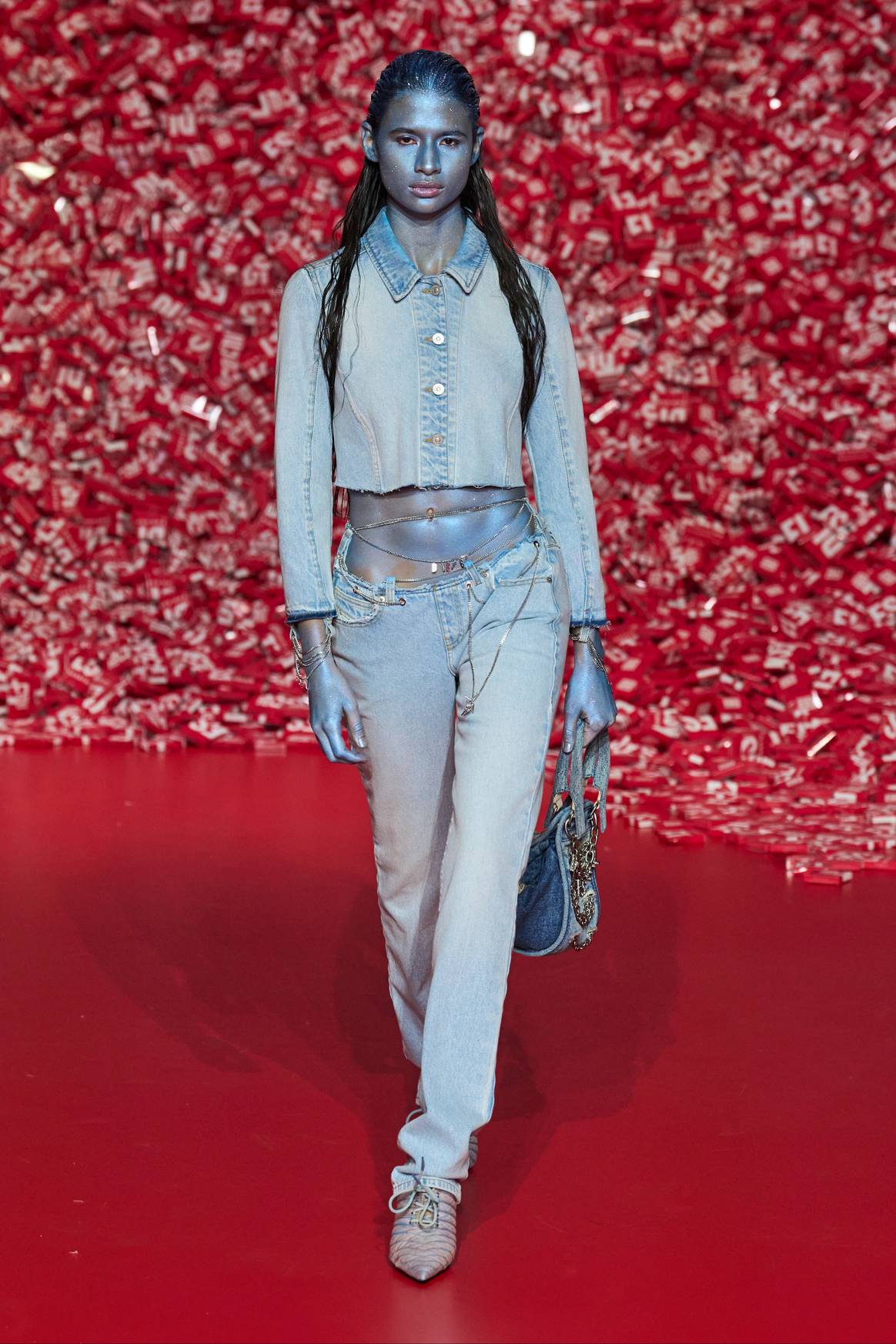 Diesel, FW23, Ready to Wear. Imagen: Launchmetrics Spotlight