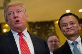 Alibaba-Chef Ma trifft Donald Trump: alles ist „großartig“