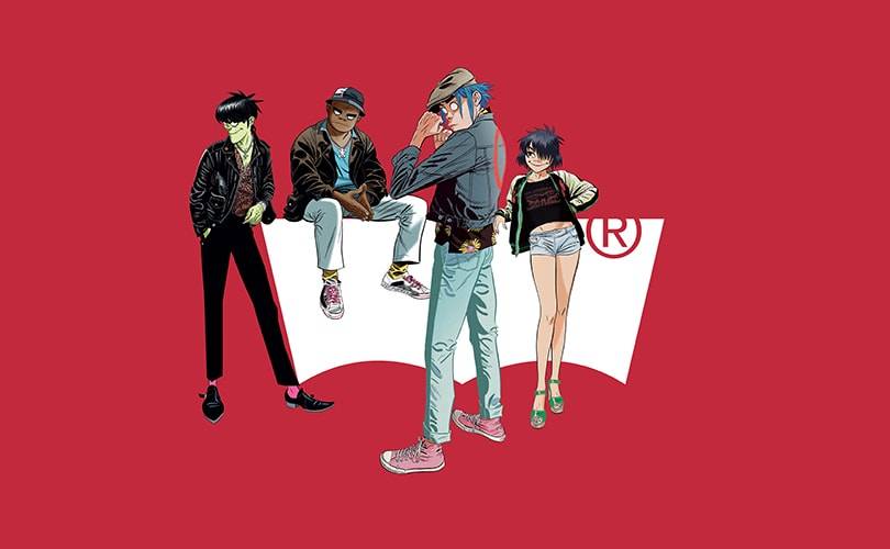 Levi’s y Gorillaz lanzan una colección personalizable