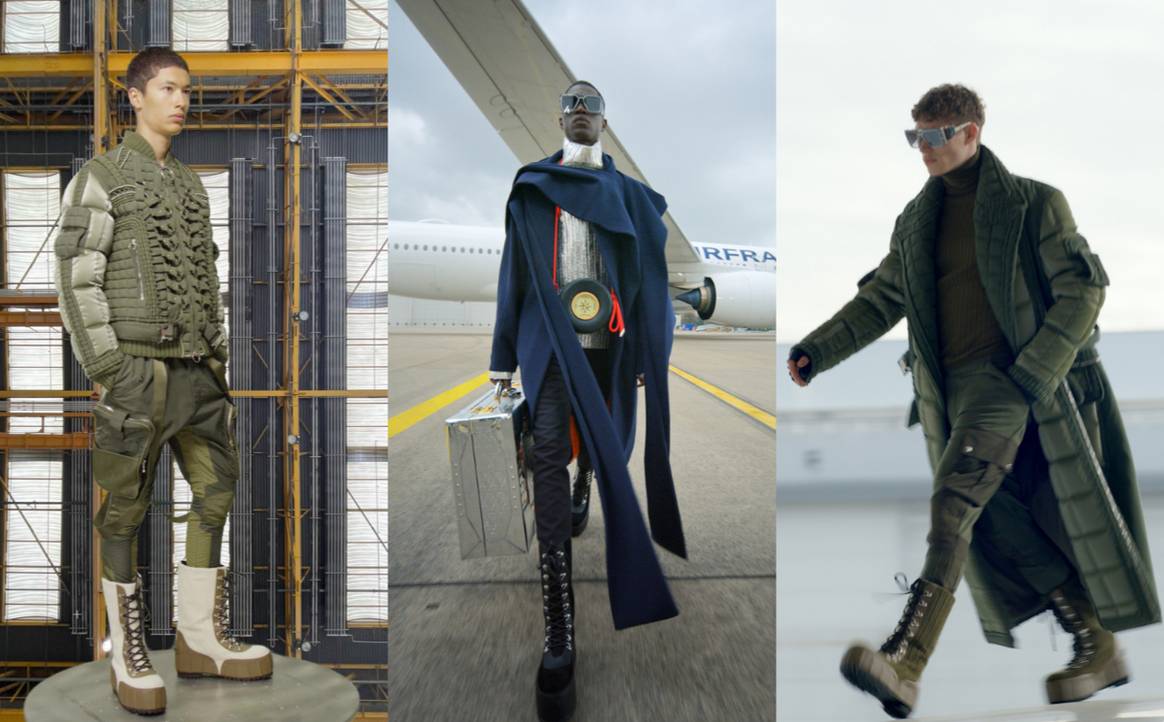 PFW AW21: Balmain showcases an aviation-inspired collection