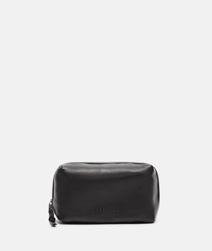 Kosmetiktasche aus Schafsleder - Beige | liebeskind berlin