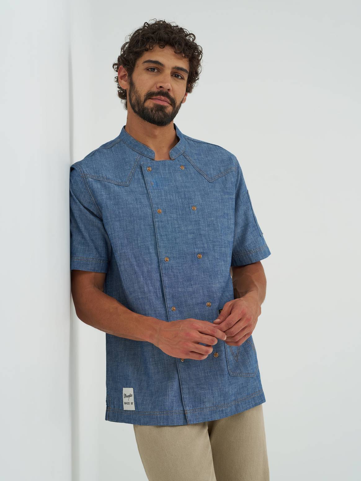 ‘Wrangler x Made In’ - chef shirt
