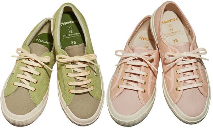 Scotch & Soda lanceert samenwerkingscollectie met Superga