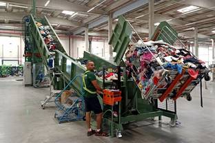 Humana estrena planta de clasificación de residuos textiles en Leganés