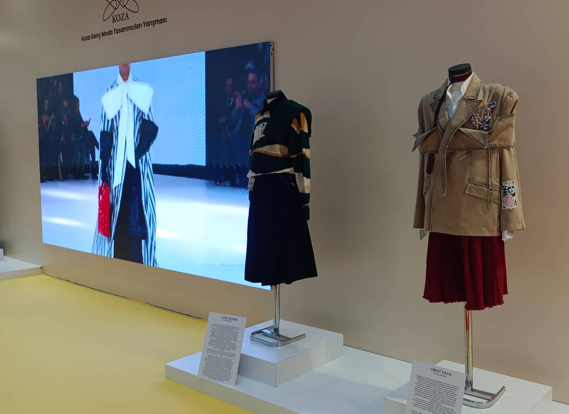 Winner Sude Keskin’s design (left) and that of runner-up Umut Kaya (right).