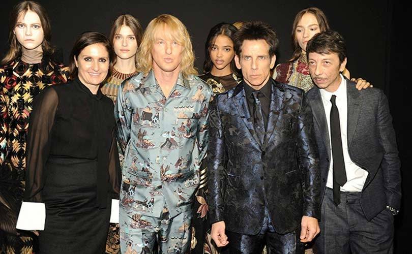 Wat haalt Valentino uit de Zoolander-stunt?