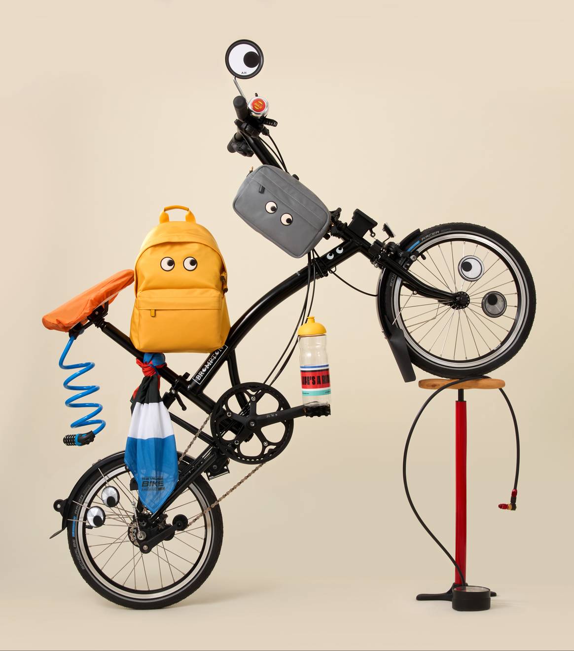 Anya Hindmarch x Brompton Bikes