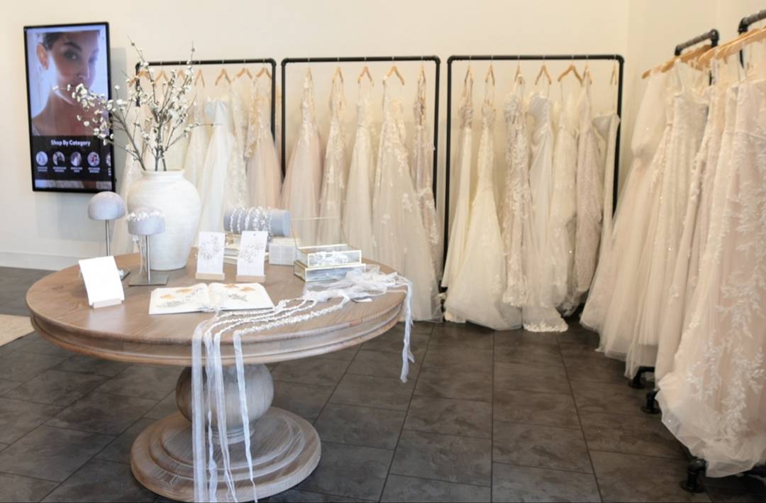 David’s Bridal's new retail concept, ‘Diamond & Pearls’, in Delray Beach, Florida