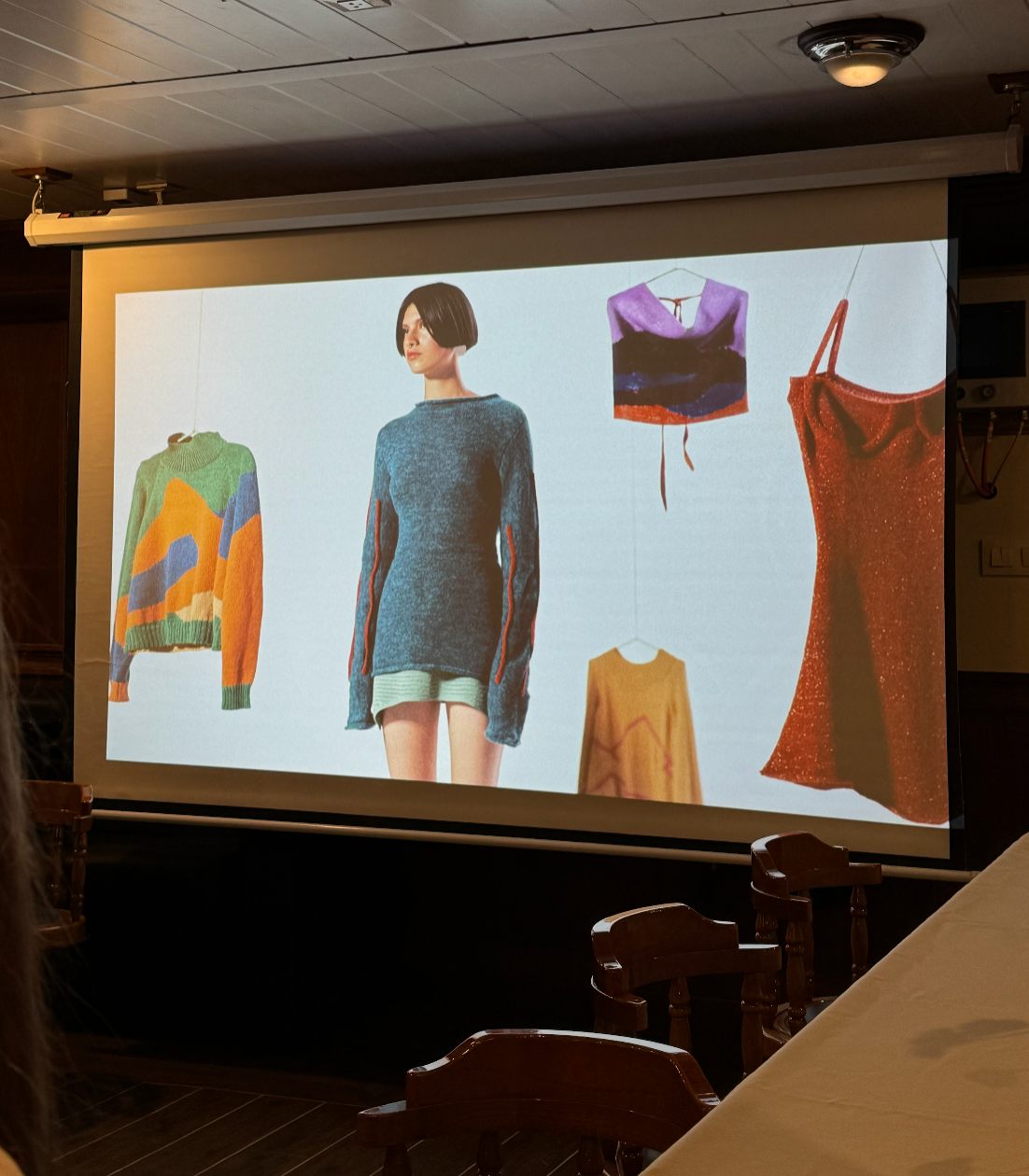 Imagen de la presentación tomada a bordo del BAP Unión durante SAIL Ámsterdam.