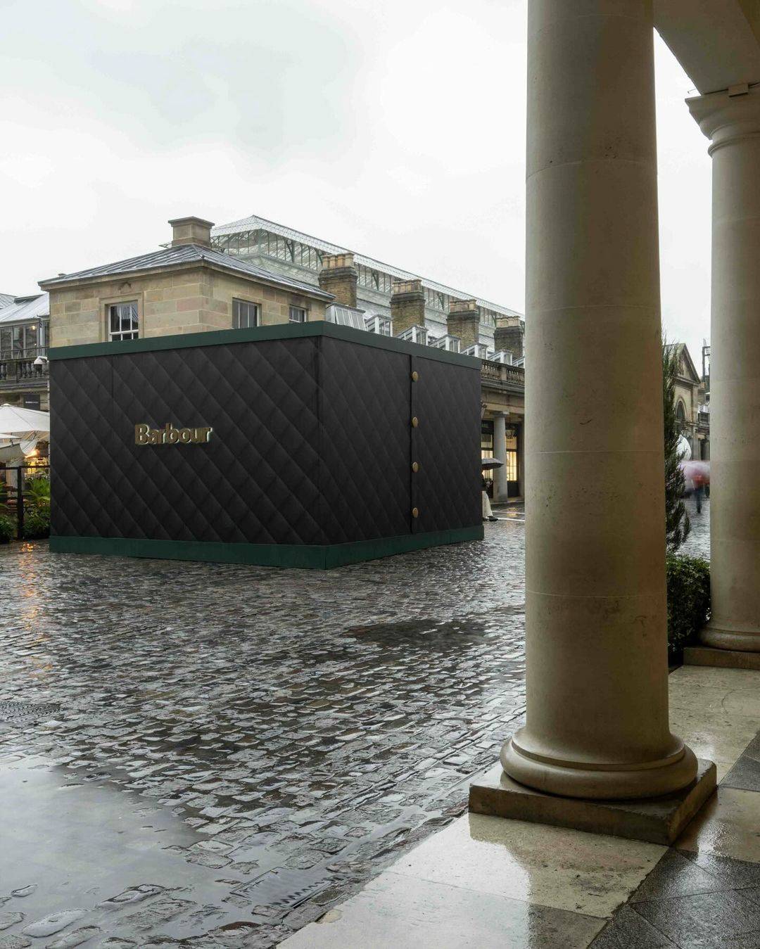 Barbour Icons in Quilting Pop-Up Covent Garden, London