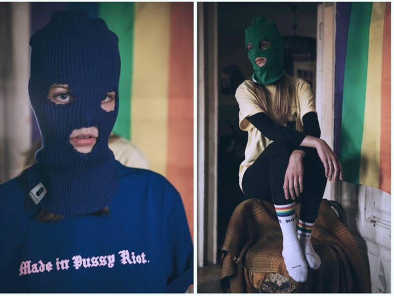 Панк-движение Pussy Riot выпустило линейку одежды