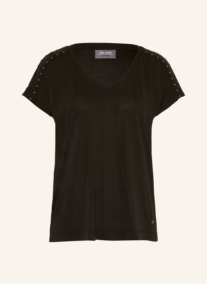 T-Shirt MMNARELLE mit Nieten | Mos Mosh