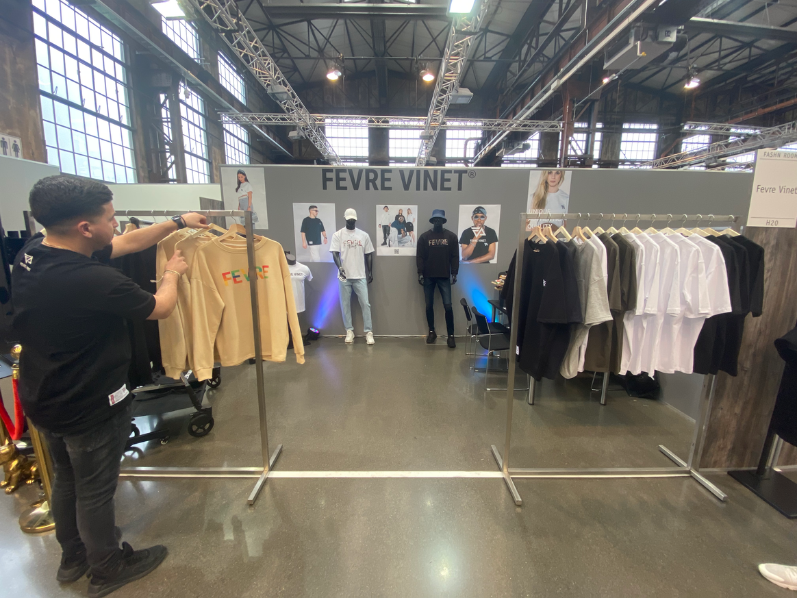 Stand van Fevre Vinet. Foto: FashionUnited