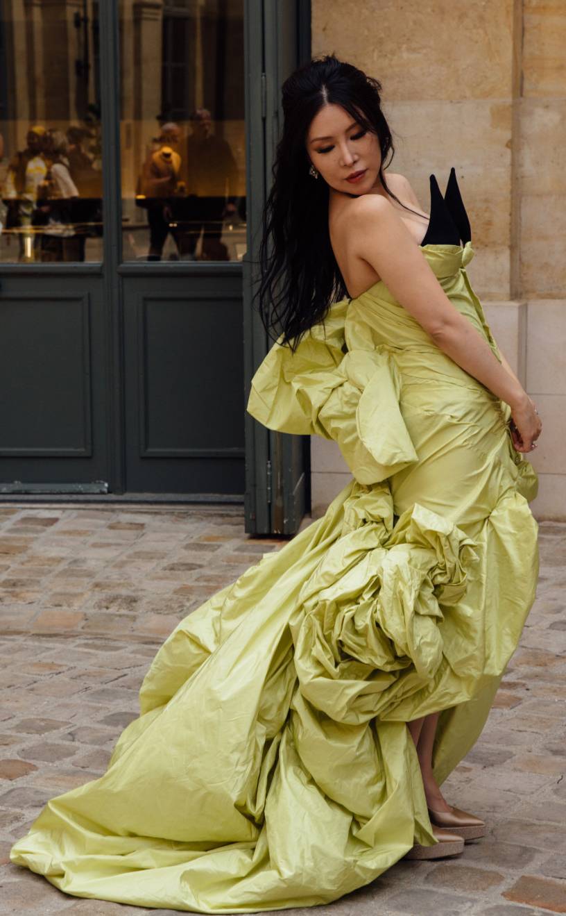 Street style at Haute Couture Week FW24