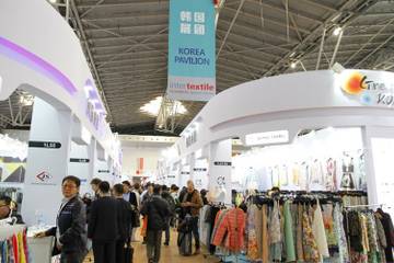 Intertextile Shanghai wieder mit Asien-Pavillons