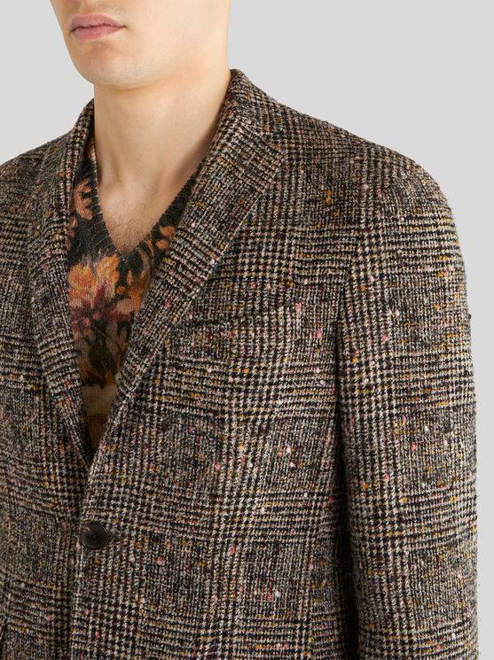 Wollsakko Mit Check-muster | Etro