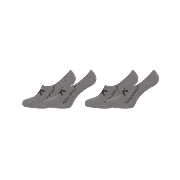 Heren 2-Pack Sneaker Sokken Effen | Muchachomalo