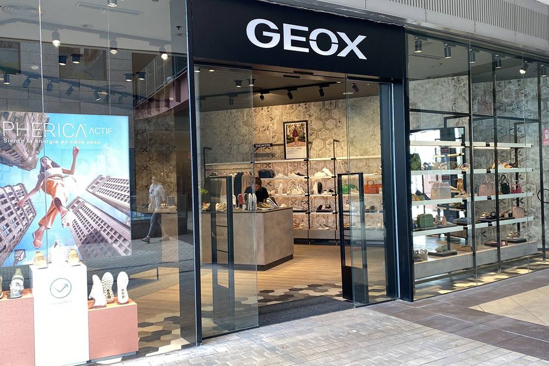 Ein Geox-Store in Valencia