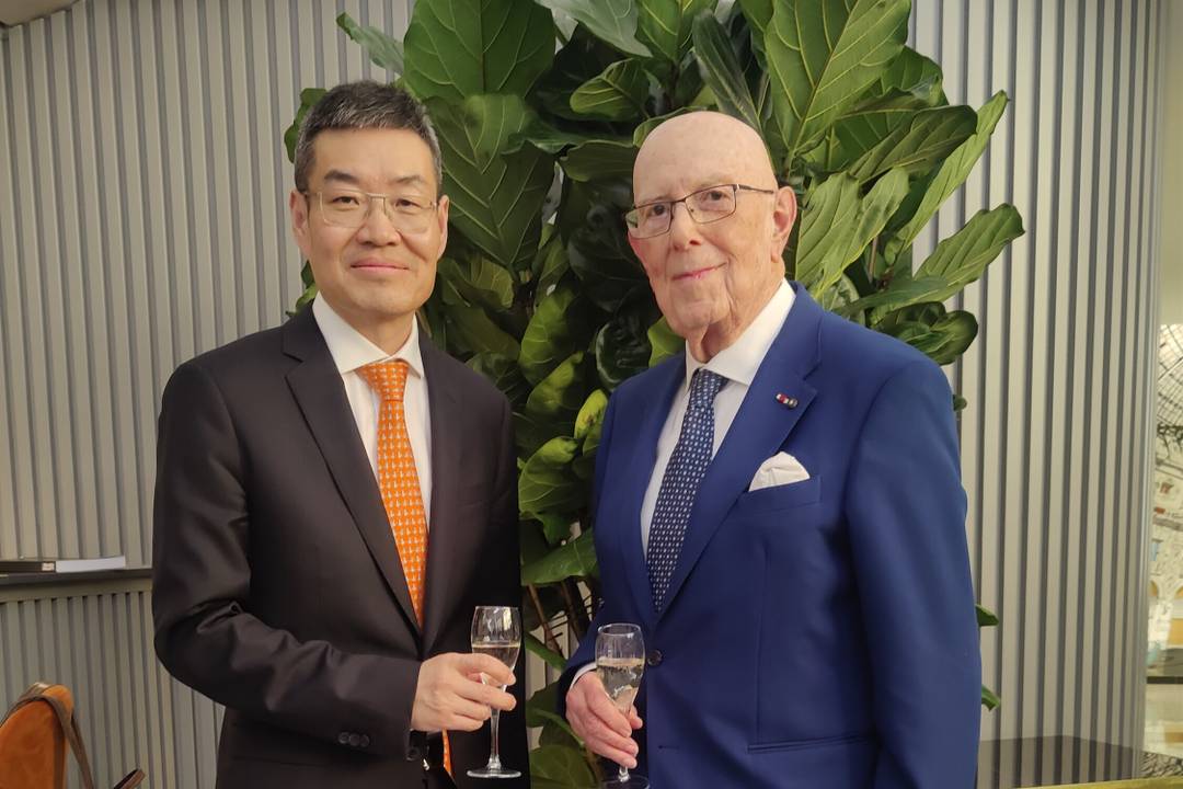 Mario Boselli e Xuan Cheng