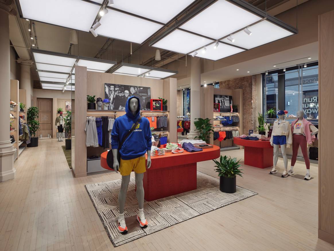 New Balance Debuts Redesigned NYC Flatiron Flagship Store