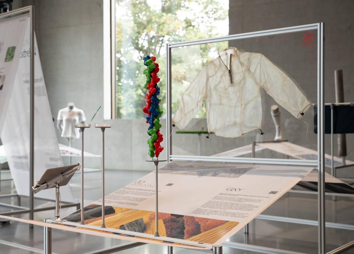 Ausstellung Biotexfuture in Nürnberg.